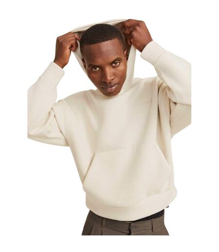 Sweat À Capuche Homme Beige Pâle Jack And Jones