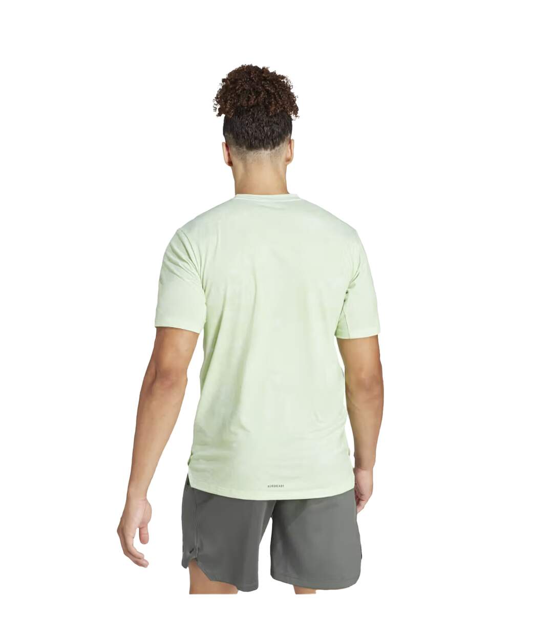 T-shirt Entraînement Power Adulte Vert Adidas-3