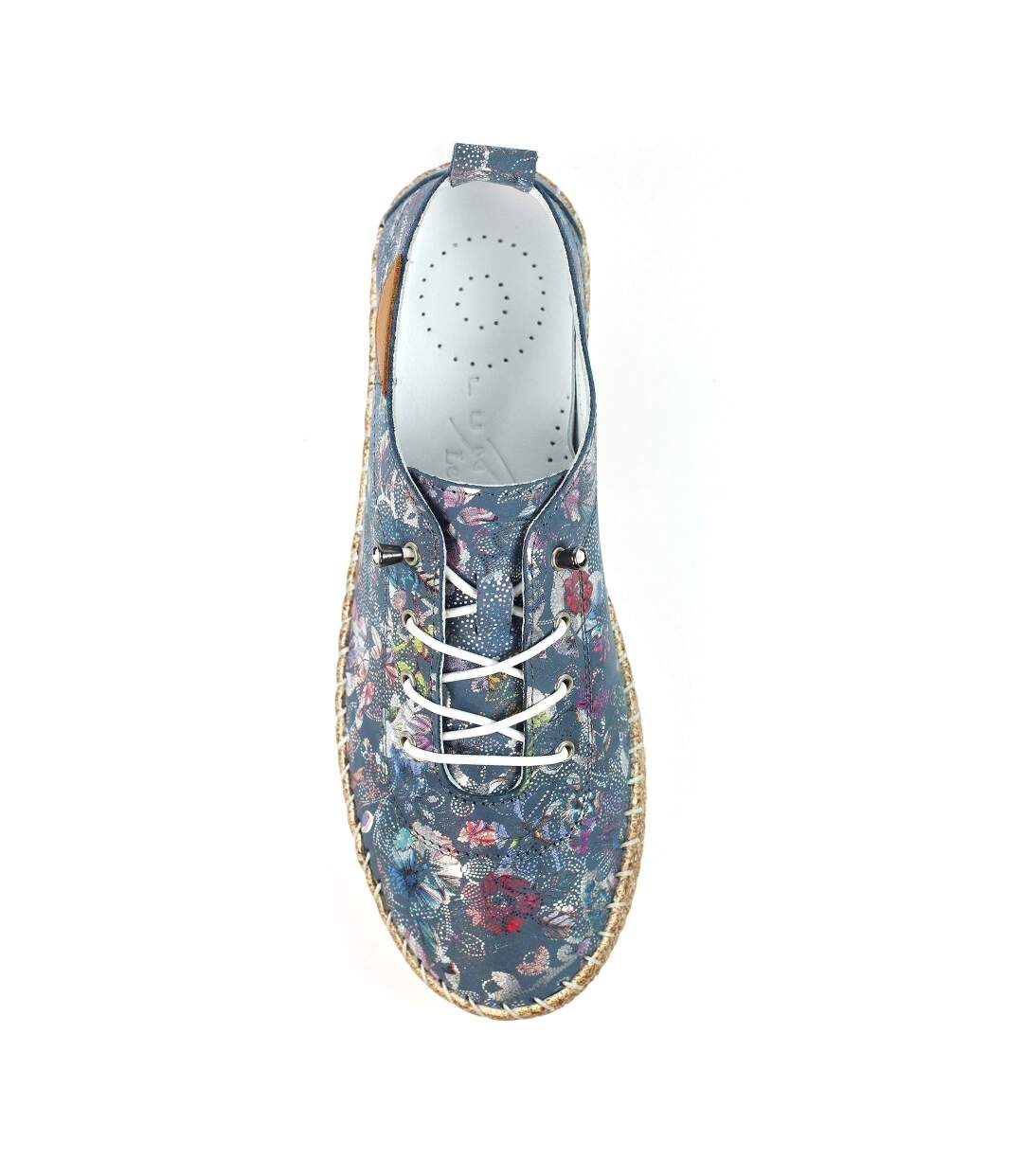 Tennis Iva Femme Bleu Lunar-4
