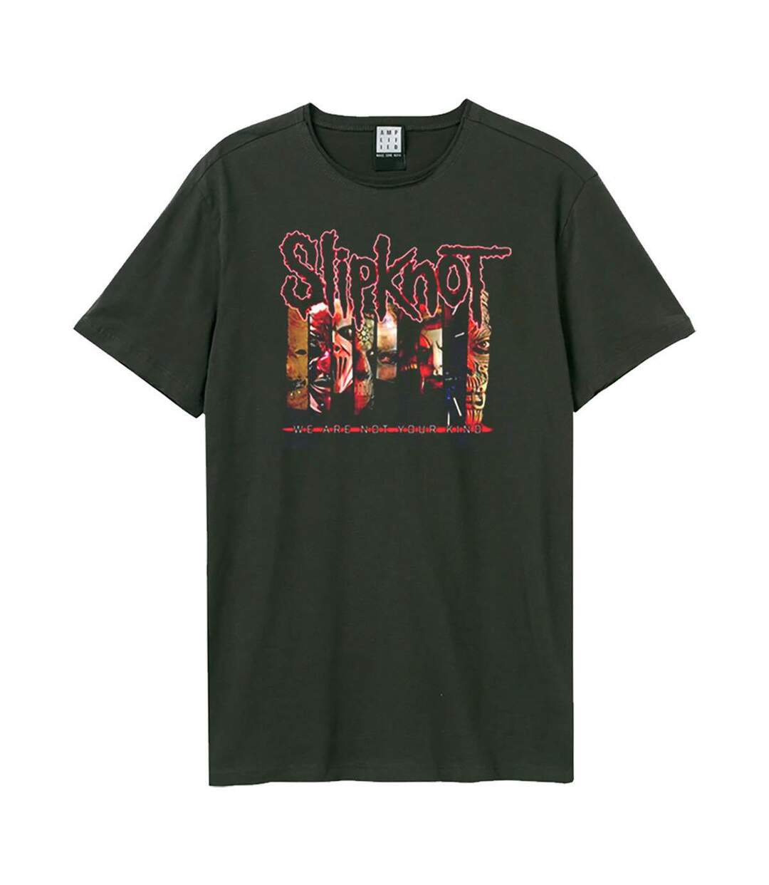 T-shirt We Are Not Your Kind Adulte Charbon Amplified-1