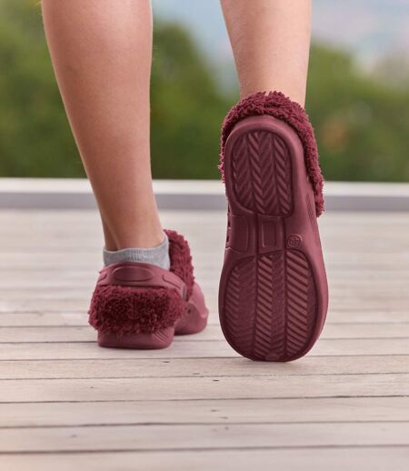 Les Sabots Fourrés Sherpa Pour Elle