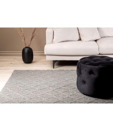 Tapis Déco en Laine Cloudy 200x300cm Gris