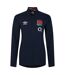 Umbro Womens/Ladies 23/24 England Rugby Anthem Jacket (Navy Blazer) - UTUO1611