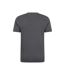 Mens spruce springsteen organic t-shirt charcoal Mountain Warehouse