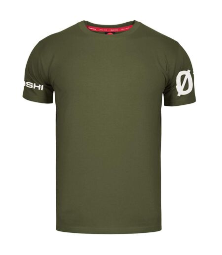 T-shirt Motif/style Imprimé Sur Manche Homme Vert Ozoshi