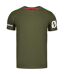 T-shirt Motif/style Imprimé Sur Manche Homme Vert Ozoshi-2