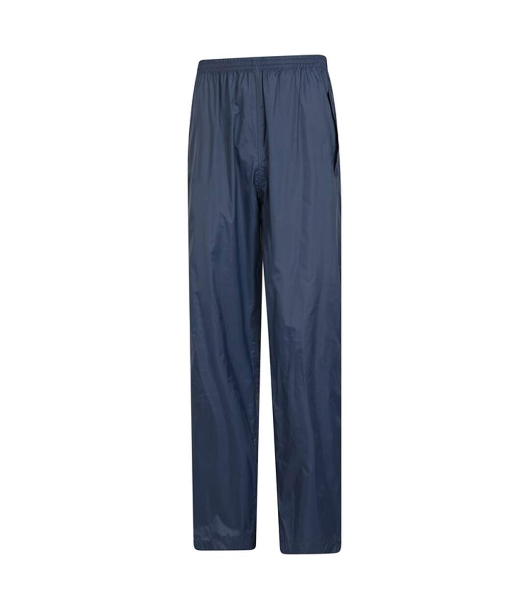 Mens Pakka Waterproof Over Trousers Navy Mountain Warehouse-3