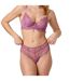 Shorty tanga rose Corolle-2