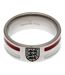 England FA - Bague (Argenté / Rouge / Blanc) (M) - UTTA1670