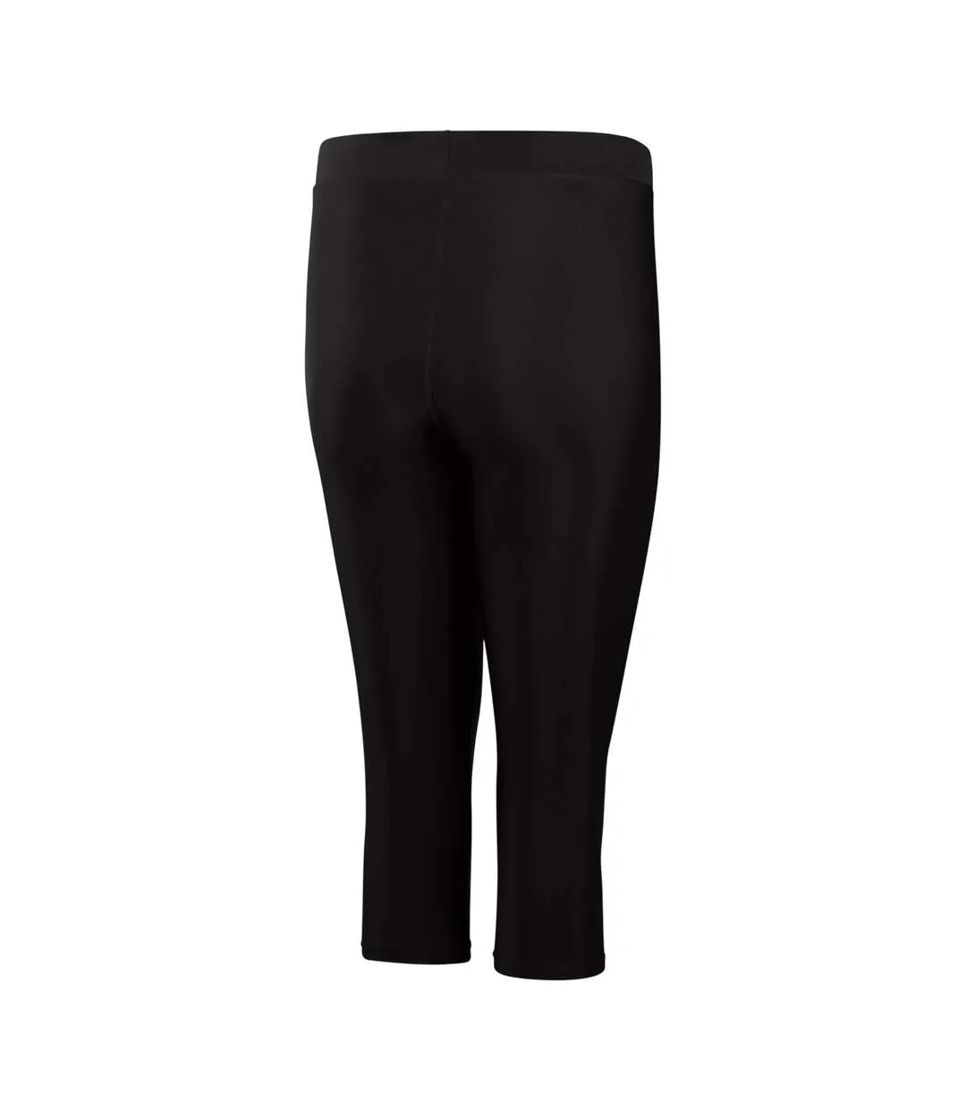 Womens/ladies 3/4 Length Swimming Trousers Black Speedo-2