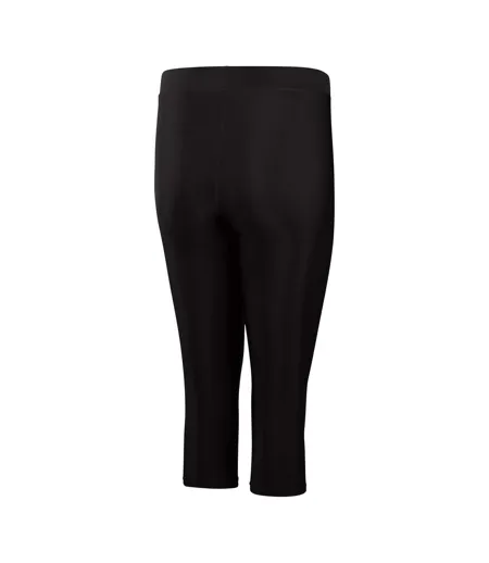 Womens/ladies 3/4 Length Swimming Trousers Black Speedo