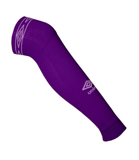 Umbro Mens Diamond Leg Sleeves (Purple Cactus/White) - UTUO971