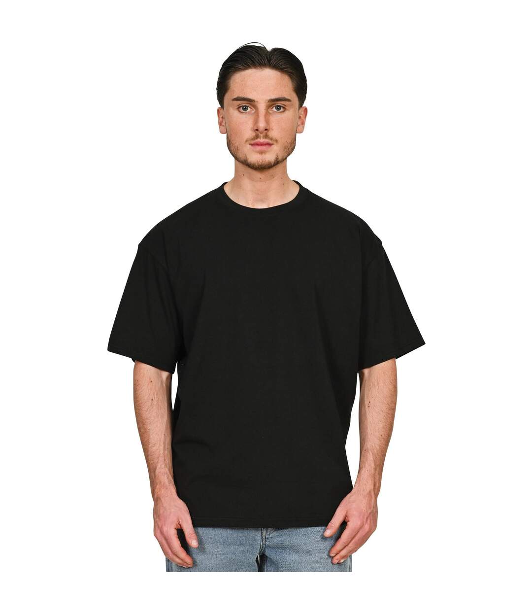 T-shirt Adulte Noir Casual Classics-4