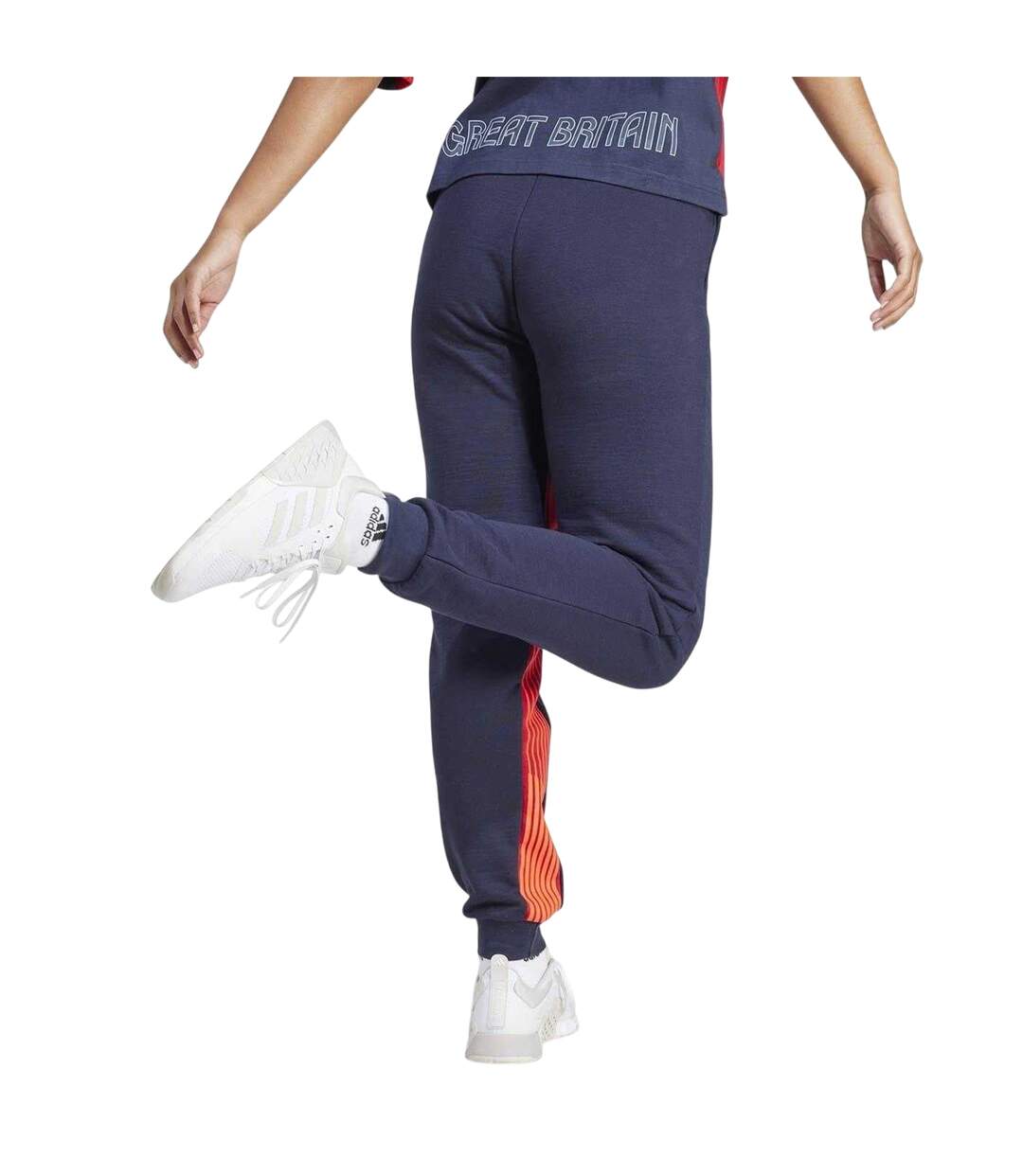Pantalon De Jogging Team Gb Femme Bleu Encre Adidas-2