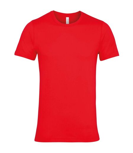 T-shirt adulte rouge Bella + Canvas