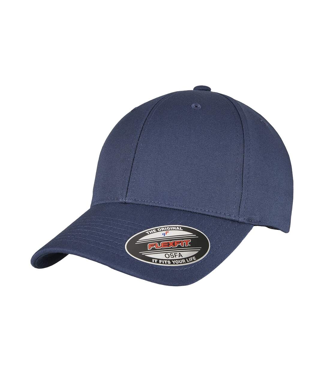 Casquette de baseball alpha shape adulte bleu marine foncé Flexfit