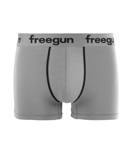 Lot de 6 boxers coton homme Uni Freegun