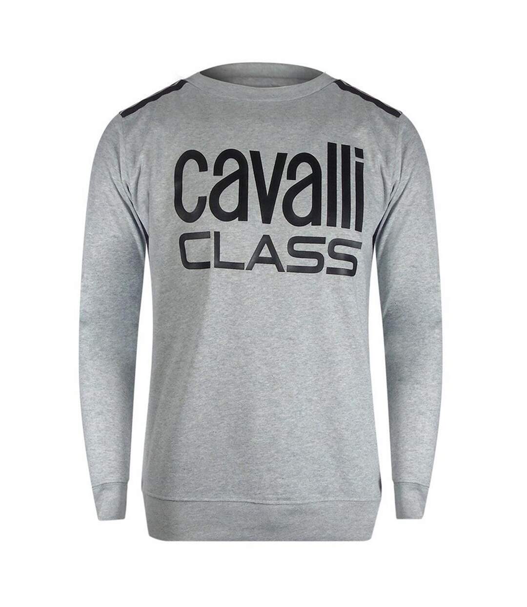 Sweat Homme Gris Chiné Cavalli Class-1
