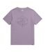 Animal Mens Jacob Linear T-Shirt (Lilac) - UTMW2790