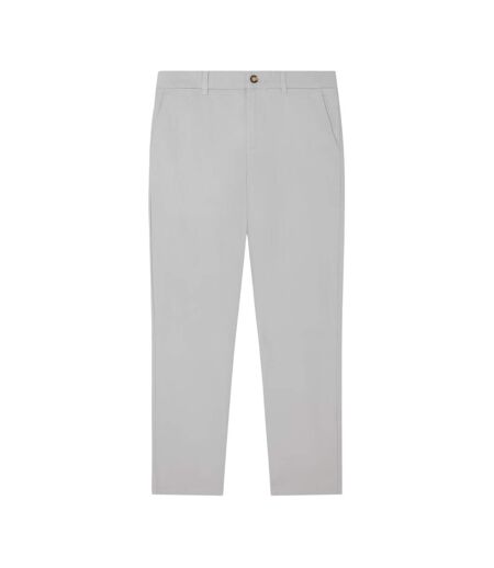 Mens Plain Slim Chinos Light Grey Ted Baker