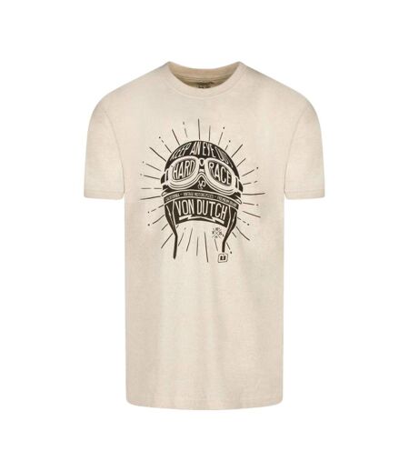 T-shirt Beige Homme Von Dutch BARST - L