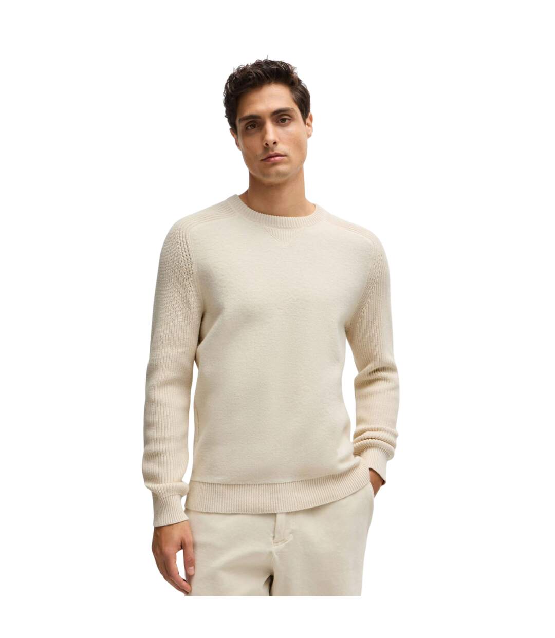 Sweat H Ematero Homme Blanc Hugo Boss-1