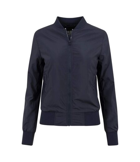 Blouson D'aviateur Femme Bleu Marine Urban Classics