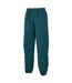 Unisex adult cuffed tracksuit bottoms dark green Tombo