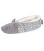 Isotoner Chaussettes d'intérieur femme maille jacquard, picots antidérapants-1