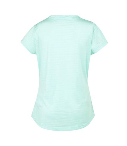 T-shirt limonite femme turquoise délavé Regatta