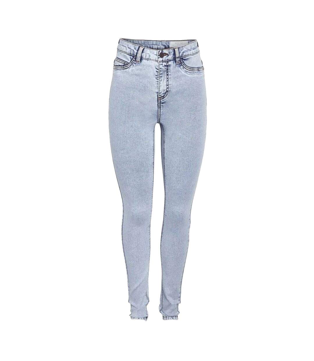 Jean Femme Bleu Clair Noisy May-2