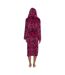 Wolf & Harte Panther Print Hooded Dressing Gown () - UTUT1636