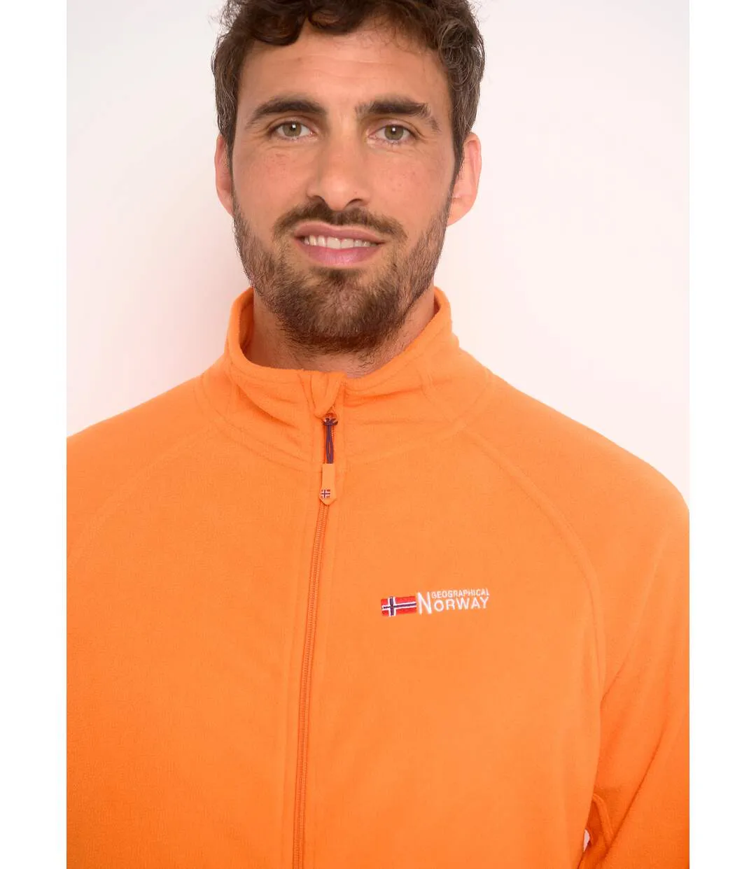 Veste polaire chaude avec col montant-5