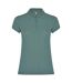 Polo star femme bleu calme Roly