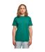 T-shirt Basique À Col Rond Pour Hommes Vert Build Your Brand-1