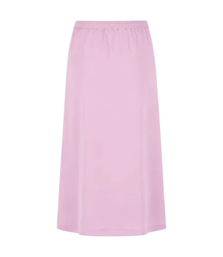 Womens/ladies Vesala Midi Pencil Skirt Pink Boss