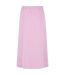 Womens/ladies Vesala Midi Pencil Skirt Pink Boss-2