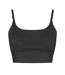 Brassière De Sport Just Cool Femme Noir Vif Awdis-1