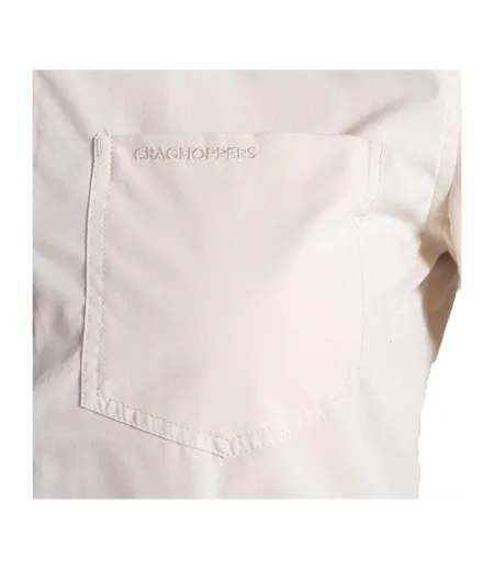 Womens/ladies Kiwi Iii Long-sleeved Shirt Stone Craghoppers