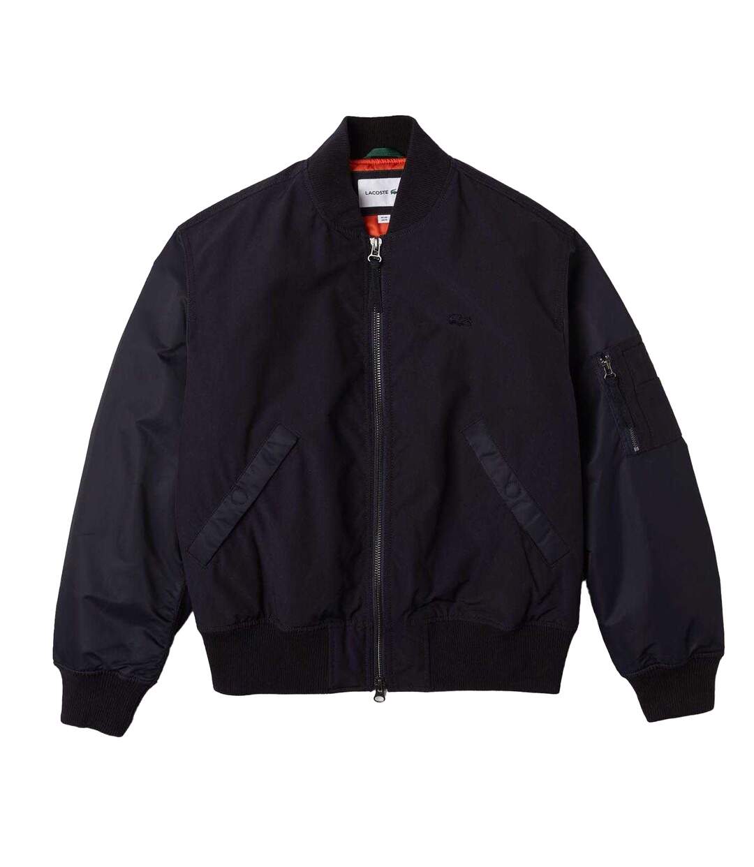 Blouson Aviateur Style Logo Homme Bleu Marine Lacoste-2