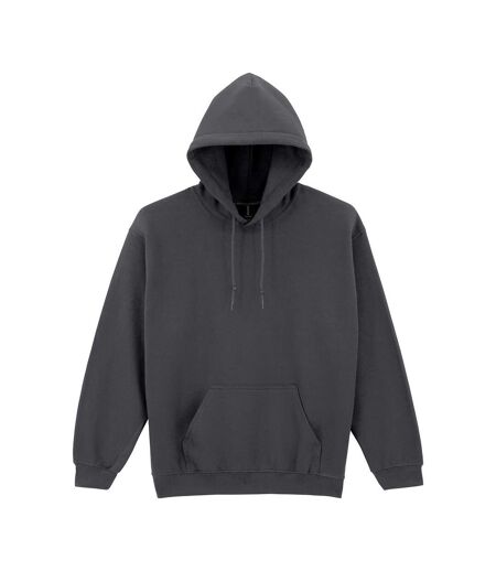 Sweat À Capuche Homme Charbon Chiné Gildan