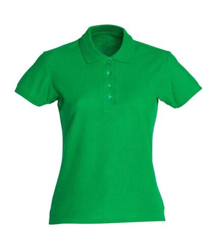 Clique Womens/Ladies Plain Polo Shirt (Apple Green) - UTUB420
