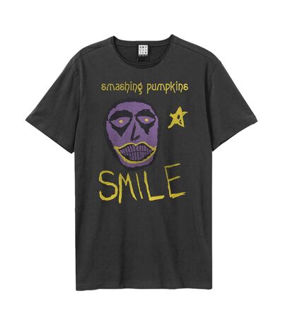 T-shirt Smile Adulte Charbon Amplified