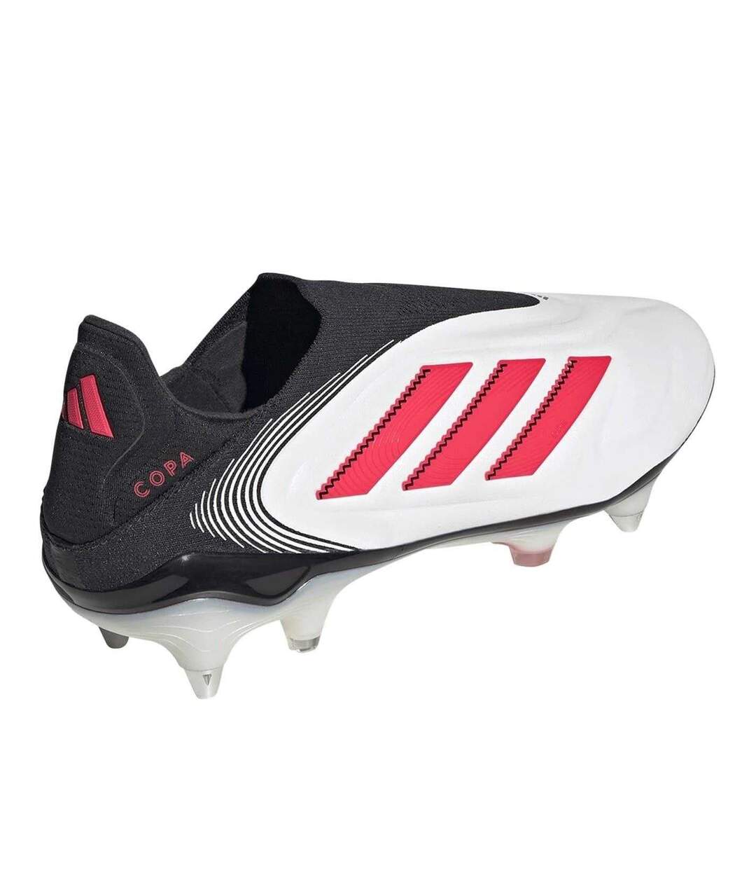 Mens Copa Pure 3 Elite Calf Leather Soft Ground Football Boots White Red Black Adidas-2