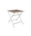 Table de Jardin Pliable Barcelone 70cm Beige