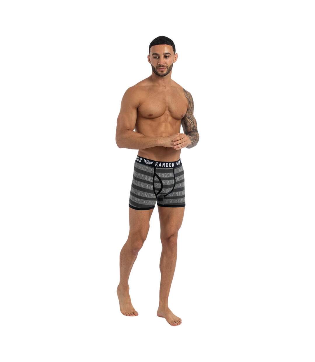 Boxers lingo homme noir Kandor-3