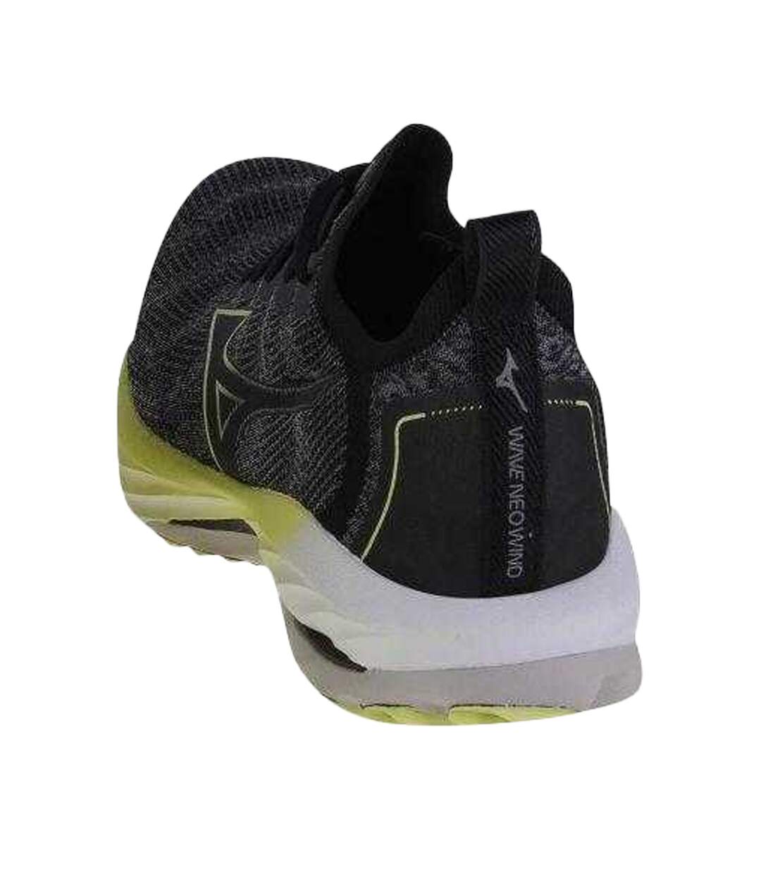 Baskets Style Vague Neo Wind Homme Noir Vert Mizuno-2