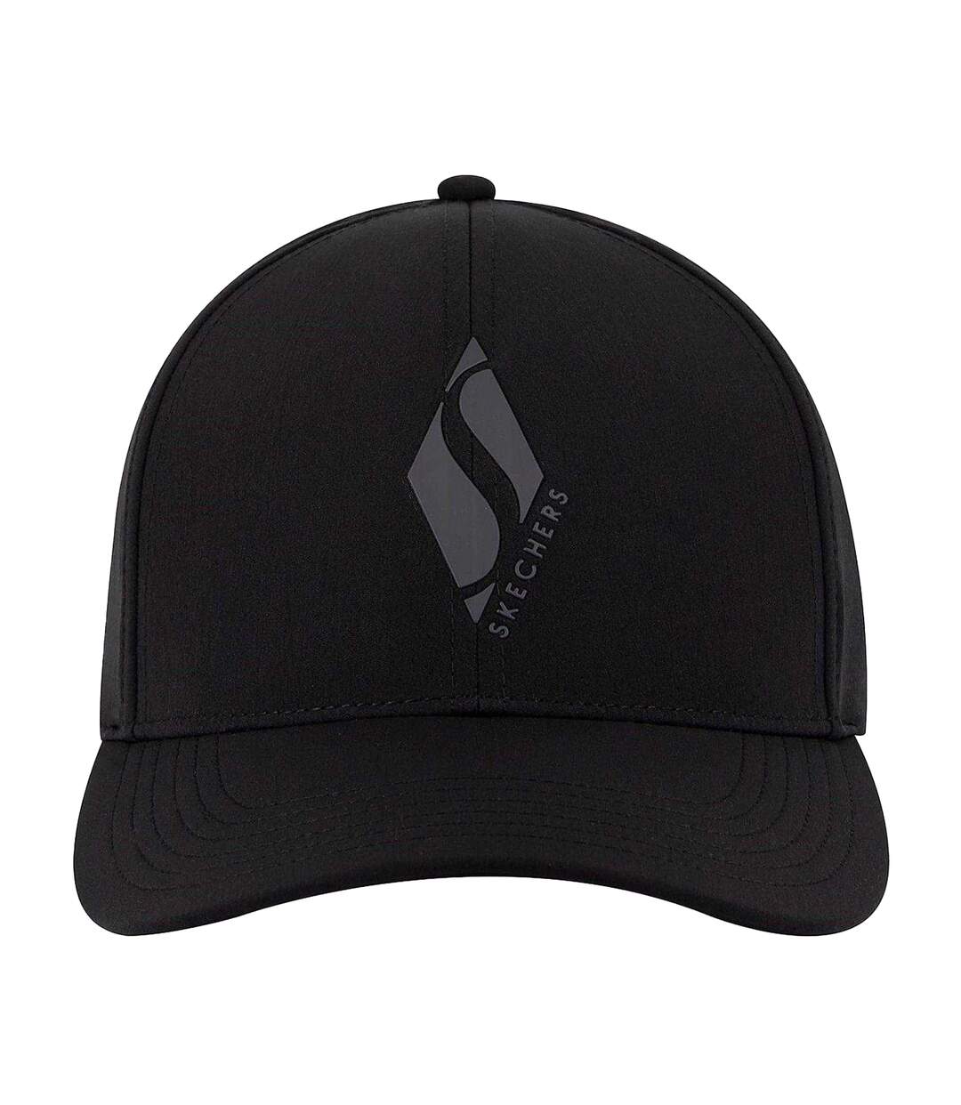 Mens Diamond Logo Baseball Cap Black Skechers-4