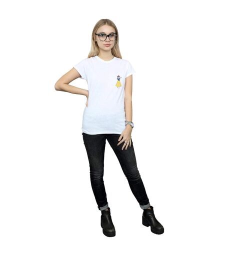 Disney Princess - T-shirt SNOW WHITE CHEST - Femme (Blanc) - UTBI36977