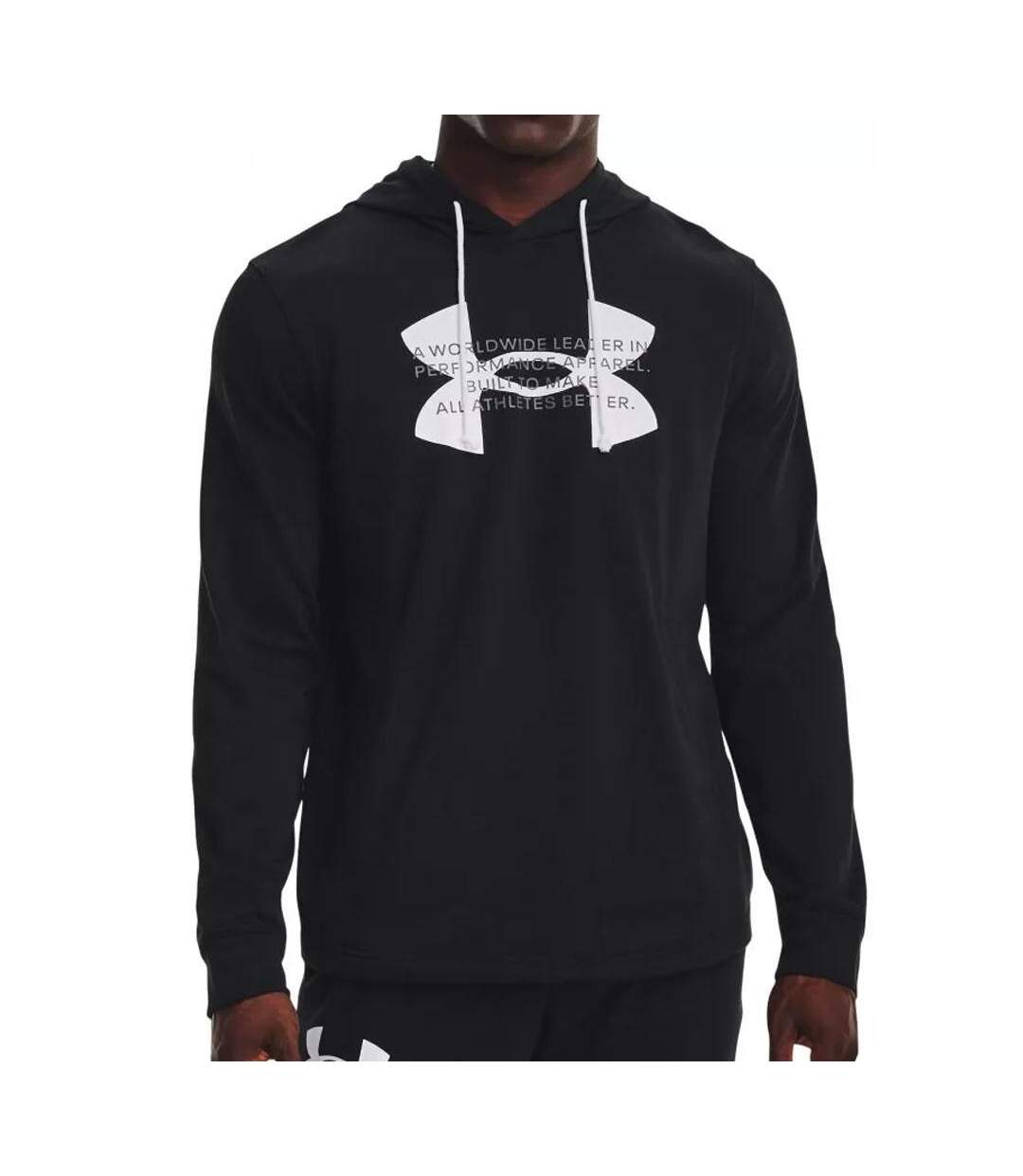 Sweat à capuche Noir Homme Under Armour Rival Terry 001 - XXL-1